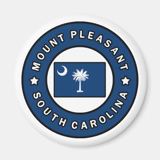 Mount Pleasant South Carolina Magneet (Voorkant)