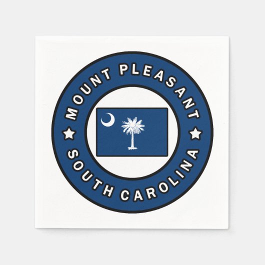Mount Pleasant South Carolina Servet (Voorkant)