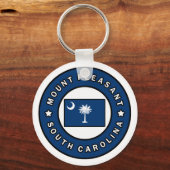 Mount Pleasant South Carolina Sleutelhanger (Voorkant)