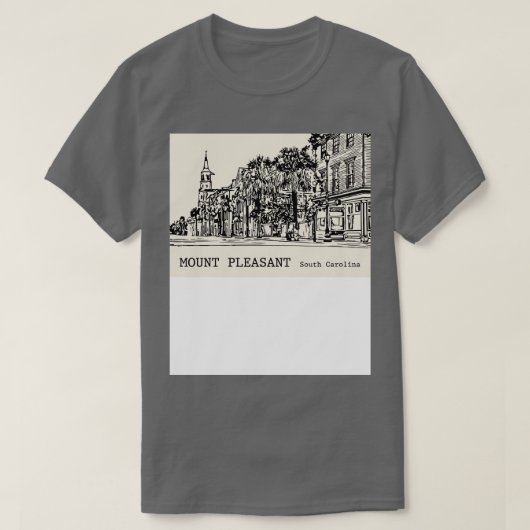 Mount Pleasant South Olina 2 T-shirt (Design voorkant)