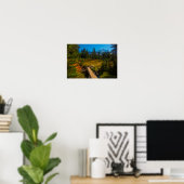 Mount Rainer, herfst Spray Park Poster (Thuiskantoor)