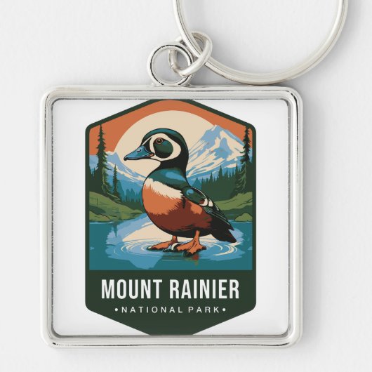 MOUNT RAINER NATIONAL PARK SLEUTELHANGER (Voorkant)