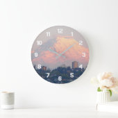 Mount Rainier Alpenglow Landschap Grote Klok (Huis)
