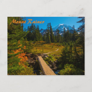 Mount Rainier Autumn Briefkaart