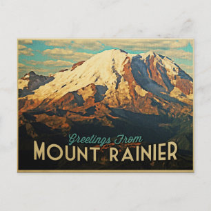 Mount Rainier Briefkaart