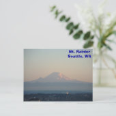 Mount Rainier Briefkaart (Staand voorkant)