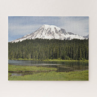 Mount Rainier en meer Legpuzzel