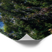 Mount Rainier Geometrisch Poster (Hoek)