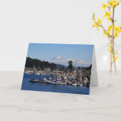 Mount Rainier in Gig Harbor, Verenigde Staten Kaart (Gele Bloem)