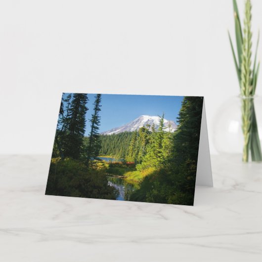 Mount Rainier Kaart (Voorkant)