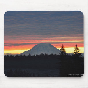 Mount Rainier mouspad Muismat