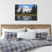 Mount Rainier, Mt. Rainier National Park, WA Canvas Afdruk (Insitu (Slaapkamer))