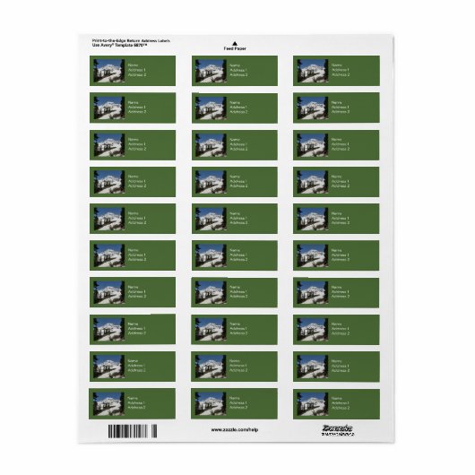 Mount Rainier N.P. (Paradijs) Etiket (Full Sheet)