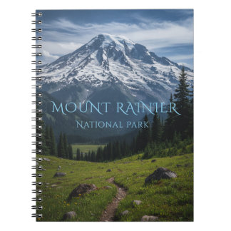 Mount Rainier Nationaal Park | Washington Reis Notitieboek