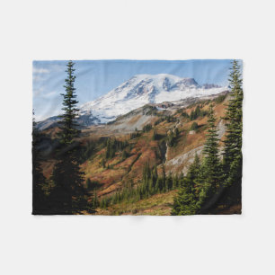 Mount Rainier National Park, herfst Fleece Deken
