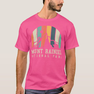 Mount Rainier National Park Hiking Vacking T-shirt