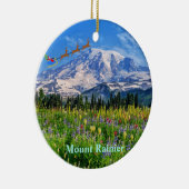 Mount Rainier National Park Keramisch Ornament (Rechts)