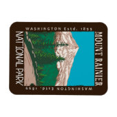 Mount Rainier National Park Magneet (Horizontaal)