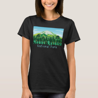 Mount Rainier National Park, Natuur Washington T-shirt
