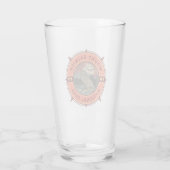 Mount Rainier National Park Red Fox Retro Compass Glas (Achterkant)