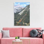 Mount Rainier National Park Scenic Canyon Canvas Afdruk (Insitu (Woonkamer))