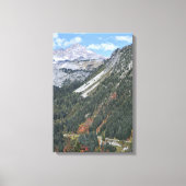 Mount Rainier National Park Scenic Canyon Canvas Afdruk (Voorkant)