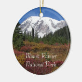 Mount Rainier National Park Vakantie Keramisch Ornament (Links)