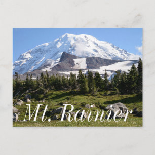 Mount Rainier National Park, WA. Spray Park Briefkaart