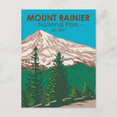 Mount Rainier National Park Washington  Briefkaart (Voorkant)