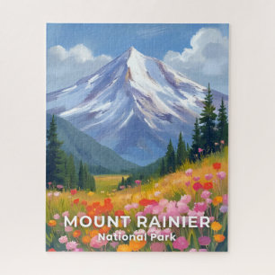 Mount Rainier National Park   Washington Reis Legpuzzel