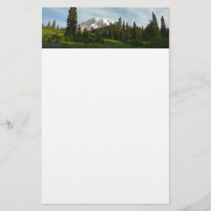 Mount Rainier Ochtendlicht Briefpapier