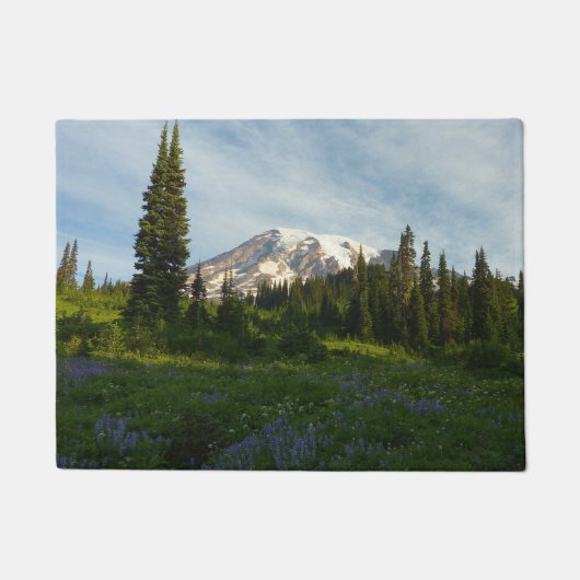 Mount Rainier Ochtendlicht Deurmat (Voorkant)