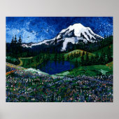 Mount Rainier Poster (Voorkant)