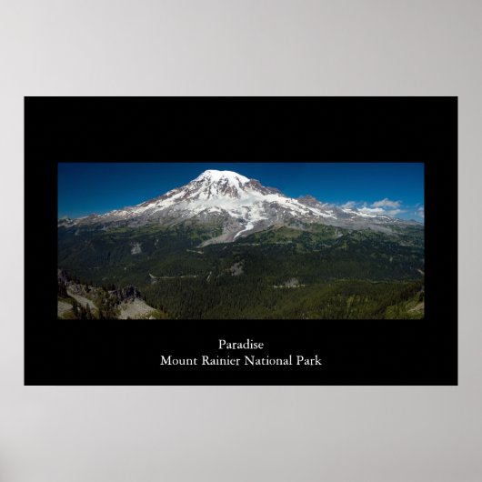 Mount Rainier Poster (Voorkant)