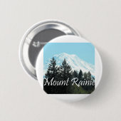 Mount Rainier Ronde Button 5,7 Cm (Voorkant /achterkant)