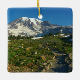 Mount Rainier Skyline Trail Uitzicht Keramisch Ornament