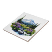 Mount Rainier Tegeltje (Zijkant)