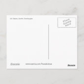 Mount Rainier van de Puget Sound Briefkaart (Achterkant)