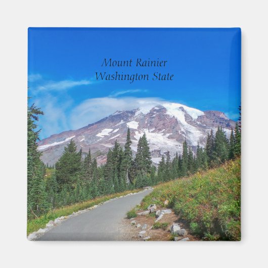 Mount Rainier, Verenigde Staten Magneet (Voorkant)
