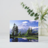 Mount Rainier Washington Briefkaart (Staand voorkant)