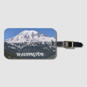 Mount Rainier, Washington Foto Bagagelabel (Voorkant (horizontaal))
