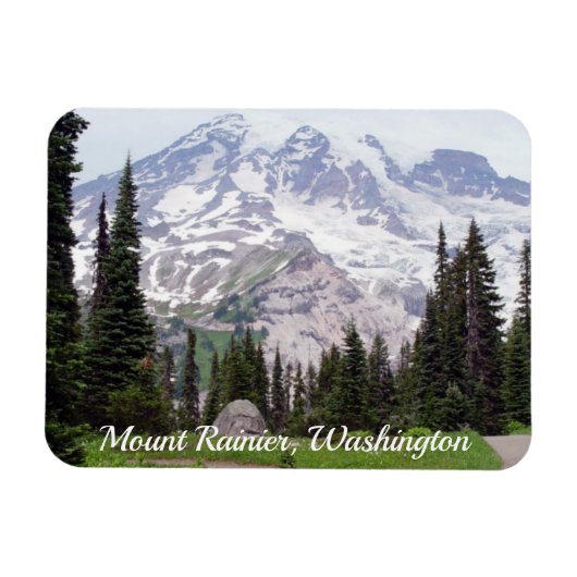 Mount Rainier, Washington Magneet (Horizontaal)
