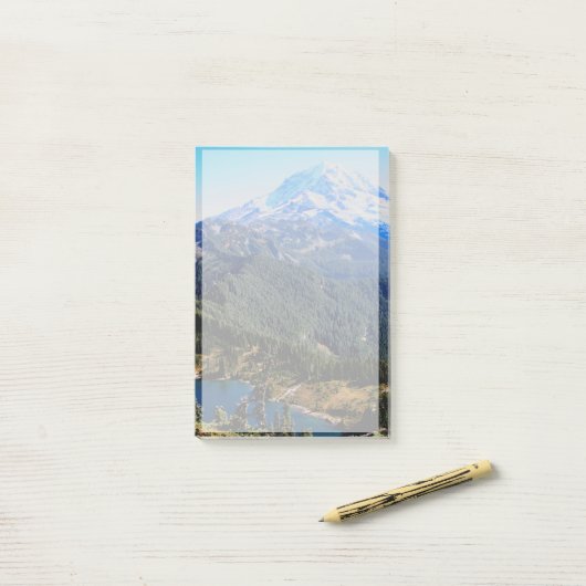 Mount Rainier Washington Post-it® Notes (Op bureau)