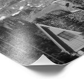 Mount Rainier Zwart-wit Foto Afdruk (Hoek)