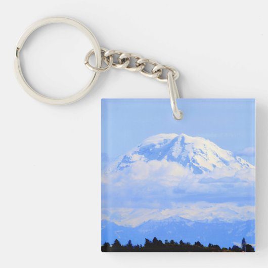 Mount Ranier Sleutelhanger (voorkant)