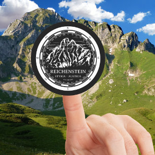 Mount Reichenstein - Steiermark Oostenrijk Alpen Ronde Sticker