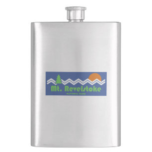 Mount Revelstoke National Park Retro Flacon