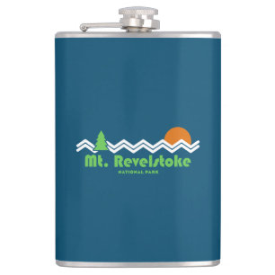 Mount Revelstoke National Park Retro Heupfles