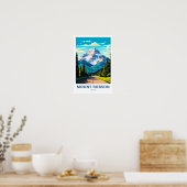 Mount Robson Canada Reisprint Poster (Keuken)
