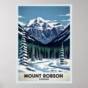 Mount Robson Canada V03 Poster